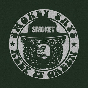 Smokey "Keep it Green" Pullover Hooded Sweatshirt - Green