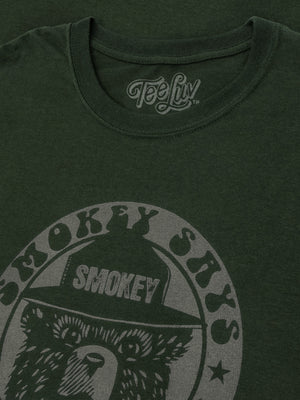 Smokey "Keep It Green" Long Sleeve T-Shirt - Green