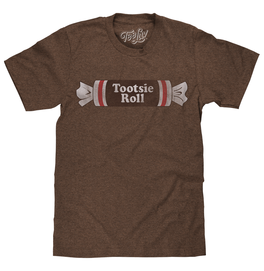 Tootsie Roll Logo T-Shirt - Brown