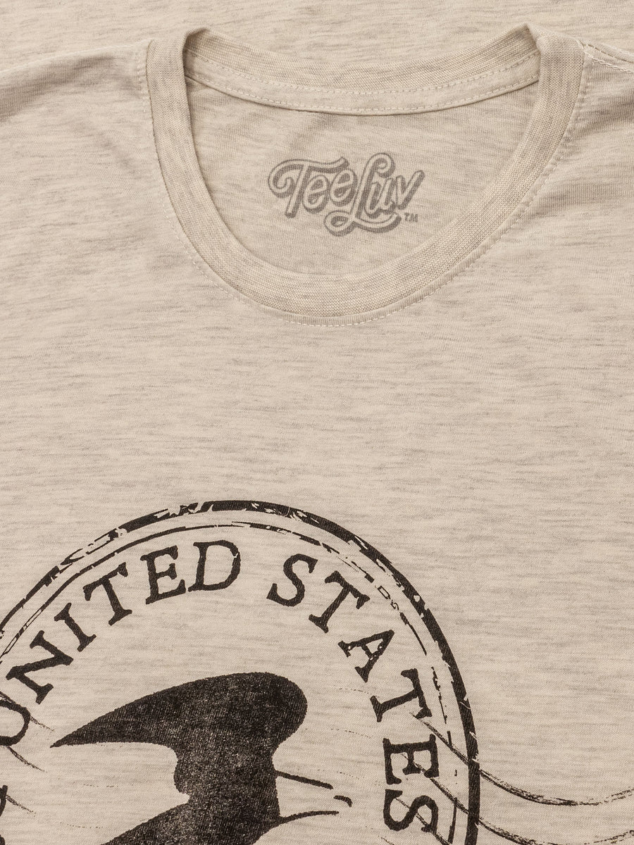 USPS Postmark T-Shirt - Oatmeal