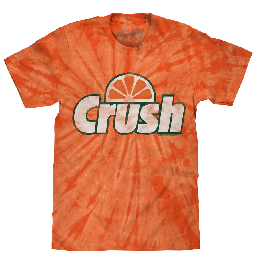Orange Crush Tie Dye T-Shirt - Orange Tie Dye