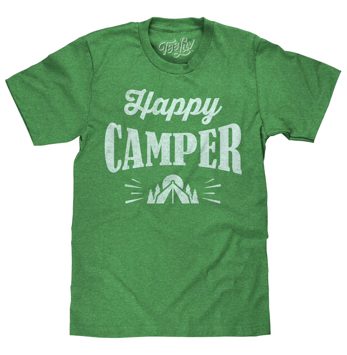 camper t shirts Tee Luv Men's Happy Camper Shirt