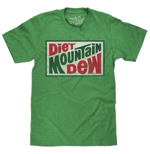 Diet Mountain Dew T-Shirt - Kelly Green