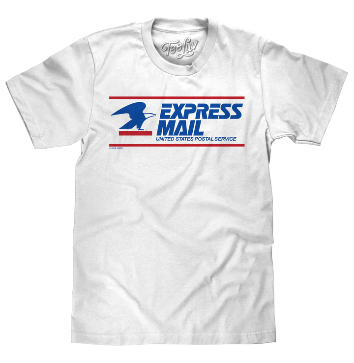 United States Postal Service Express Mail T-Shirt - White