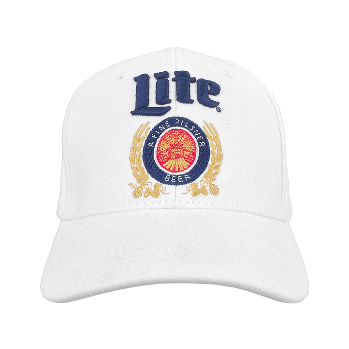 Miller Lite Beer Hat - White