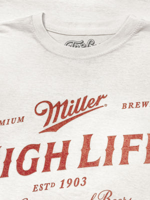 Miller High Life Beer T-Shirt - White