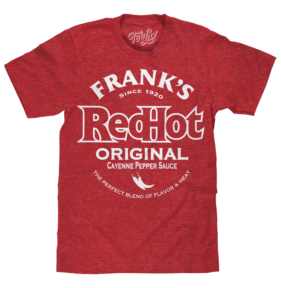 Frank's Red Hot T-Shirt - Heather Red
