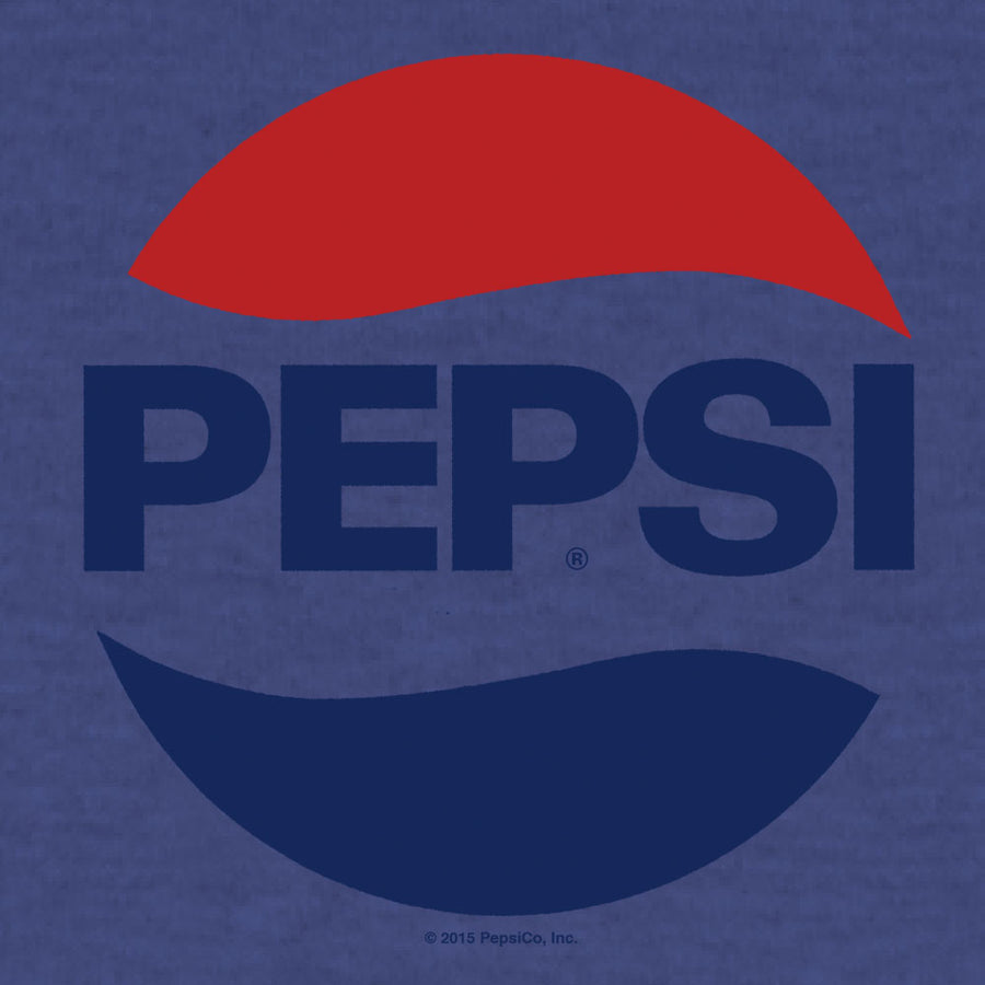 Pepsi Logo Ringer T-shirt - Blue