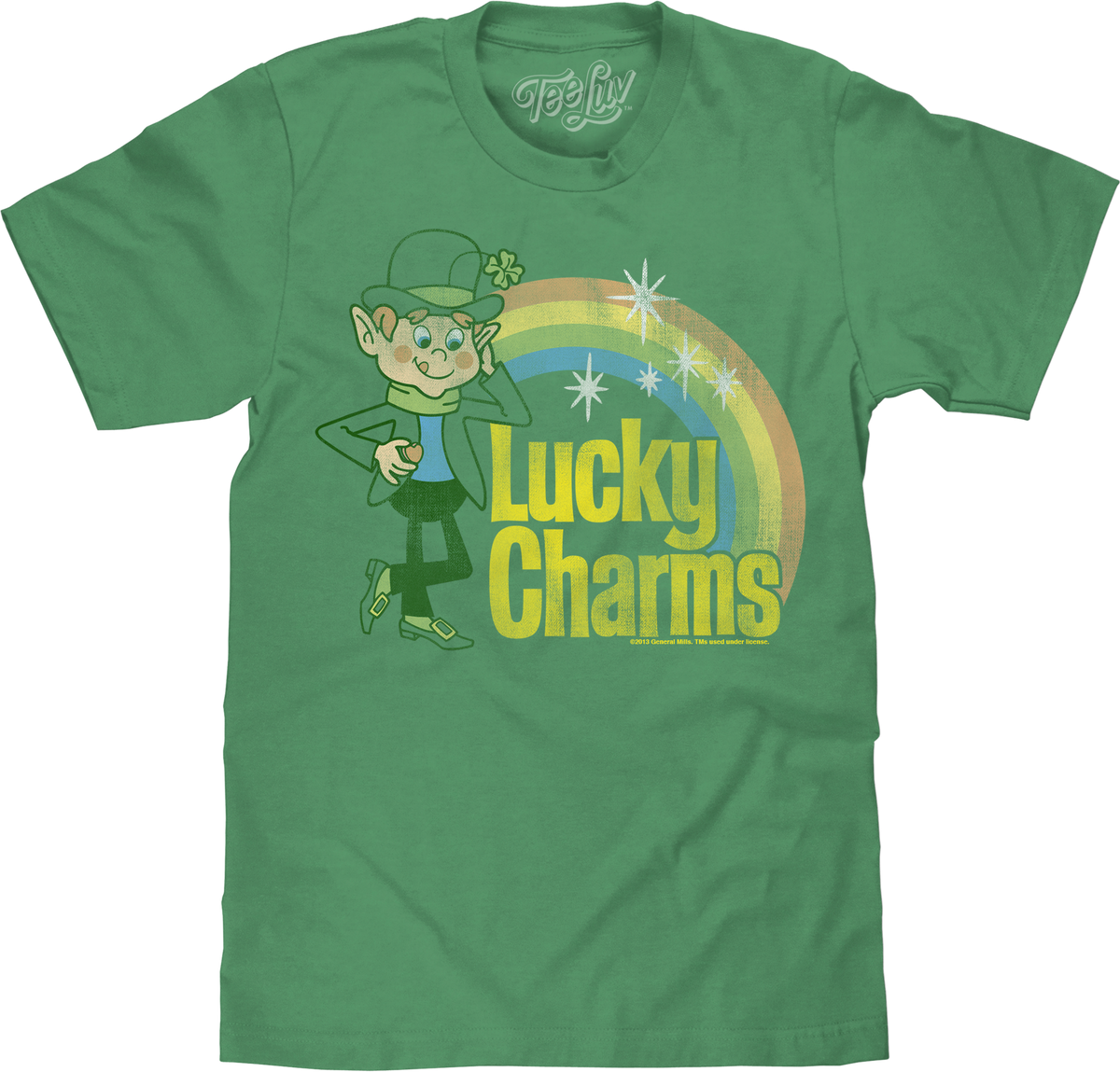 Lucky Charms Big & Tall T-Shirt - Kelly Green – Tee Luv