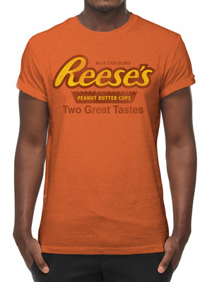 Reese's Peanut Butter Cup Two Great Tastes T-Shirt - Orange