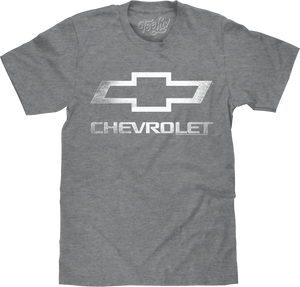Chevrolet Logo Big and Tall T-Shirt - Gray