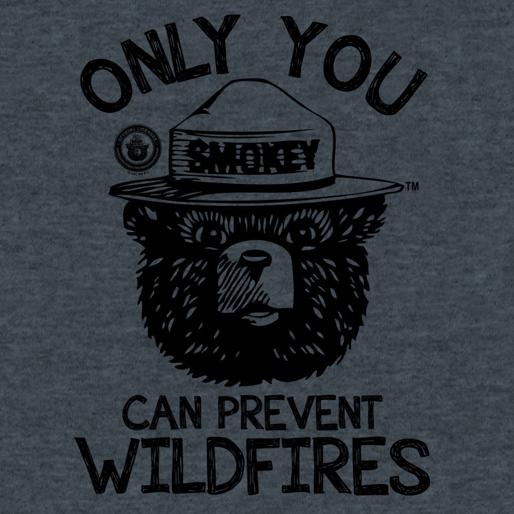 Smokey Bear Only You Can Prevent Wildfires T-Shirt Smokey Bear Only You Can Prevent Wildfires T-Shirt