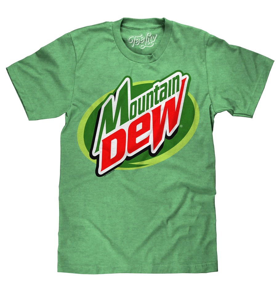 Mountain Dew Logo Big & Tall T-Shirt - Kelly Green Heather