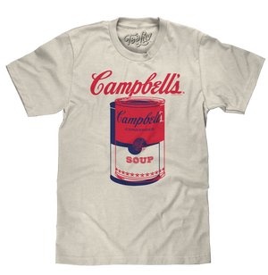 Retro Campbell's Soup Can T-Shirt - Oatmeal Heather