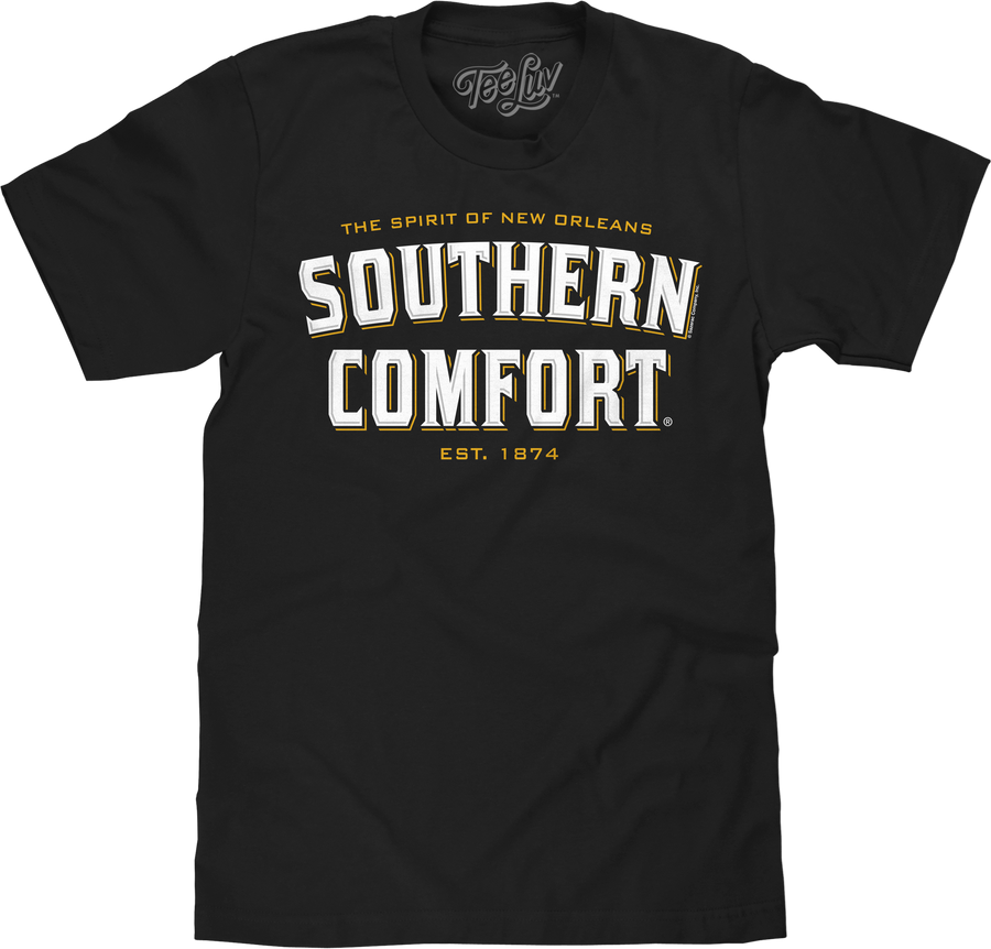 Southern Comfort SOCO Whiskey Logo T-Shirt- Black