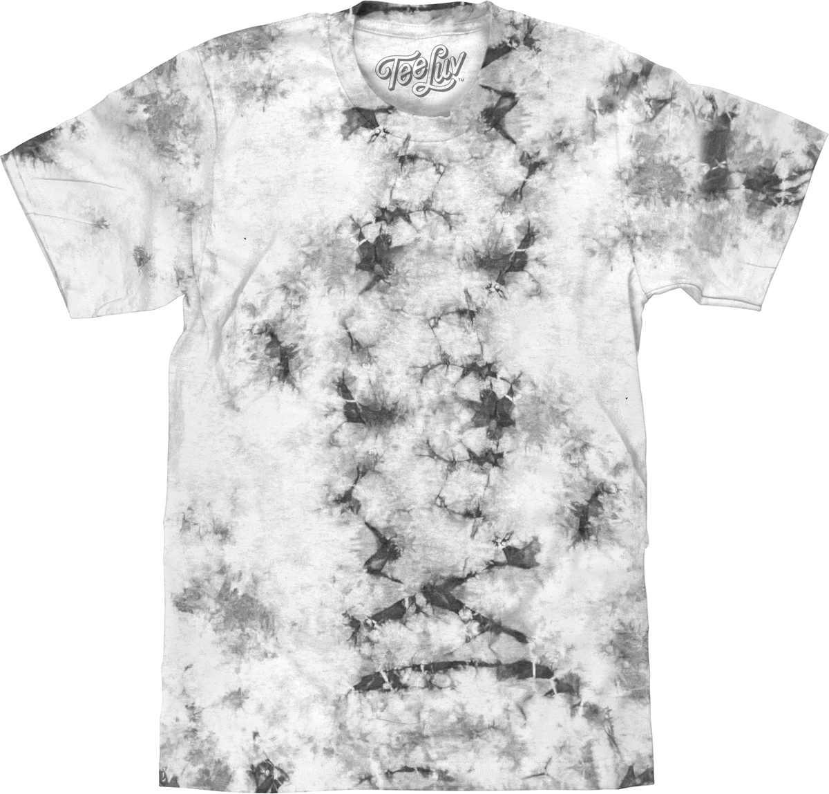 【COLOR iN ID】Cloud print tee Cloud Wash T-Shirt - Black Tie Dye – Tee Luv
