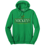 Mickey's Fine Malt Liquor Hornet Logo Hooded Sweatshirt - Kelly Green