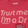 Dr Pepper Trust Me I'm a Dr T-Shirt - Red