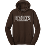 Hershey's Milk Chocolate Pullover Hooded Sweatshirt - Brown