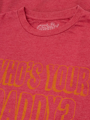Sugar Daddy Who's Your Daddy? T-Shirt - Red