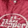 Dr. Pepper Tie Dye T-Shirt - Crimson Red Tie Dye