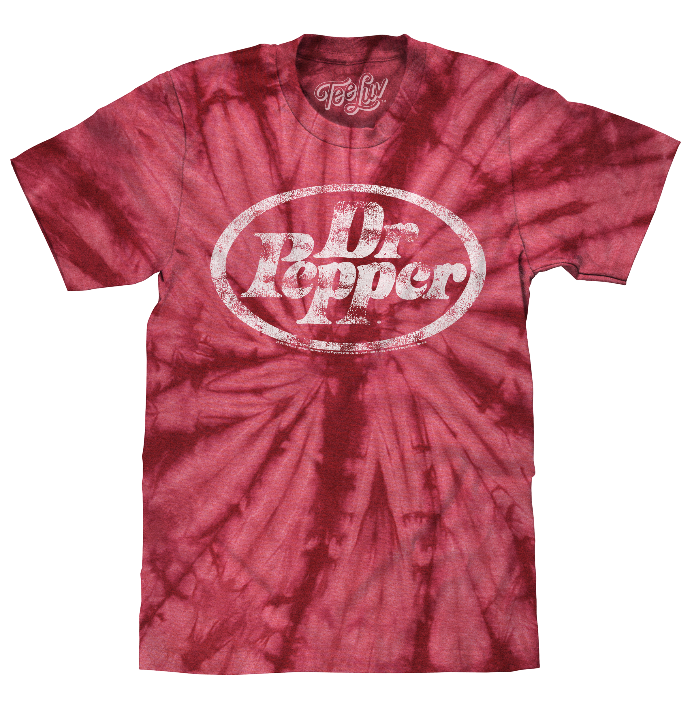 Dr Pepper Trademark T-Shirt - Red – Tee Luv