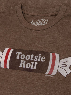 Tootsie Roll Logo T-Shirt - Brown
