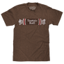 Tootsie Roll Logo T-Shirt - Brown