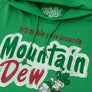 It'll Tickle Your Innards Mt Dew Pullover Hooded Sweatshirt - Green