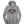 Dr Pepper Silver Logo Pullover Hooded Sweatshirt - Gray