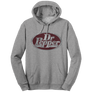 Dr Pepper Silver Logo Pullover Hooded Sweatshirt - Gray