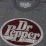 Dr Pepper Oval Logo T-Shirt - Gray