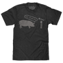 Bacon's Father T-Shirt - Gray