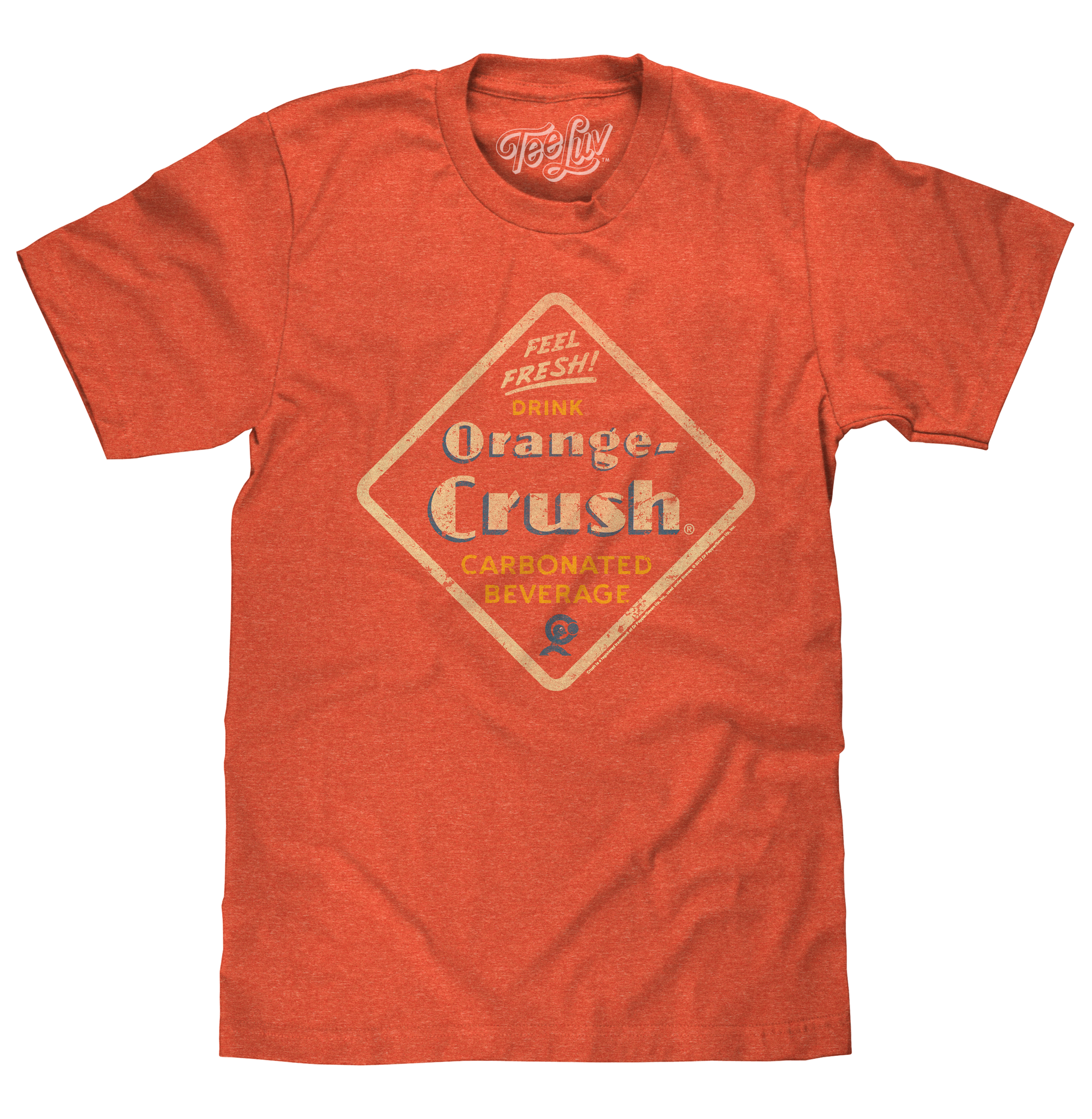 Orange Crush Feel Fresh T-Shirt - Orange – Tee Luv