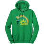 Lucky Charms Vintage Lucky the Leprechaun Logo Hooded Sweatshirt - Kelly Green