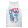 Faded ICEE Retro Logo Tank Top - White