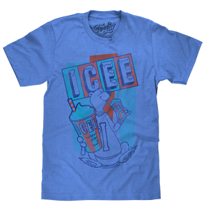ICEE Polar Bear Logo T-Shirt - Blue