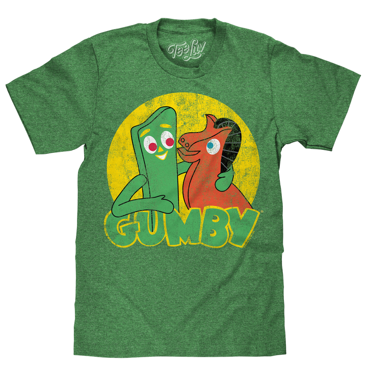 Gumby and Pokey T-Shirt - Green