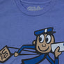 U.S. Mail Vintage Mr. Zip T-Shirt - Blue