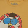Mr Owl How Many Licks Vintage Tootsie Pop T-Shirt - Mustard Yellow