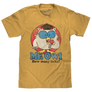 Mr Owl How Many Licks Vintage Tootsie Pop T-Shirt - Mustard Yellow