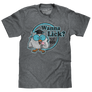 Tootsie Roll Pop Mr. Owl Wanna Lick? T-Shirt - Gray