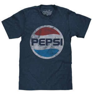 Pepsi Classic Logo T-Shirt - Navy