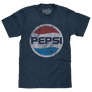Pepsi Classic Logo T-Shirt - Navy