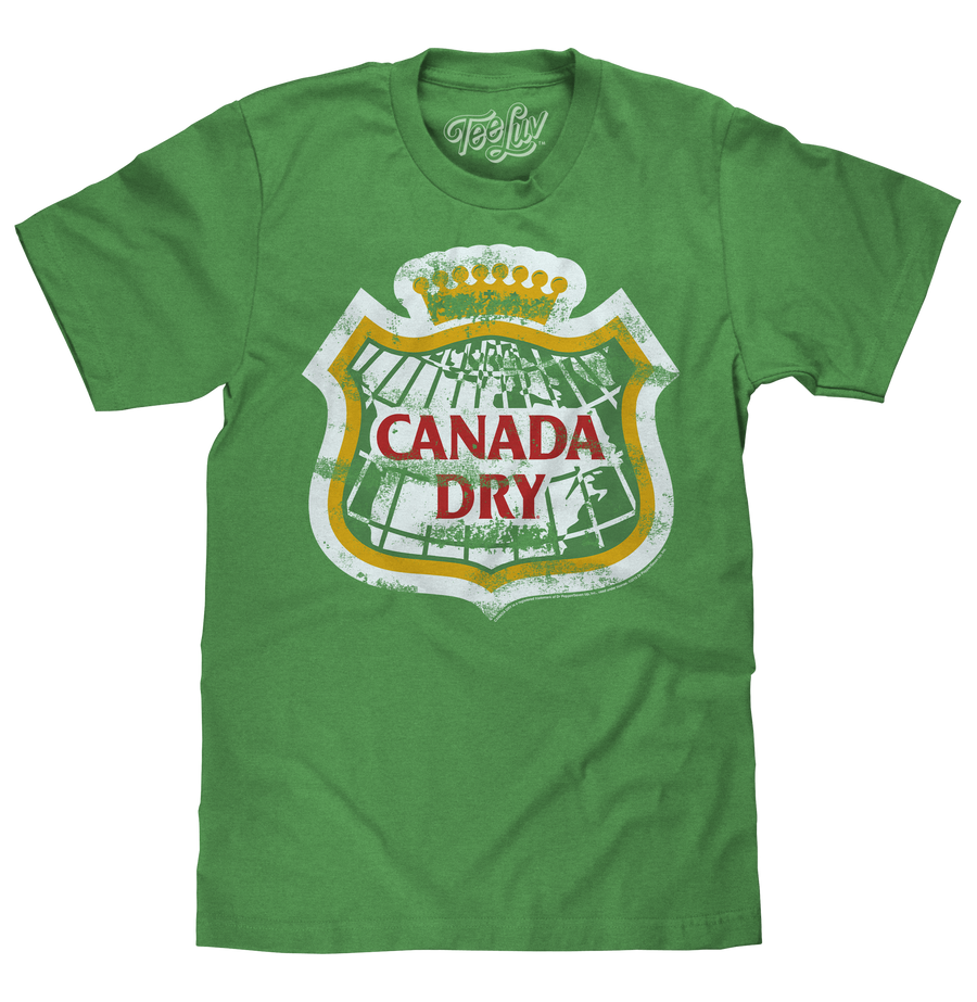 Canada Dry Distressed Logo T-Shirt - Green