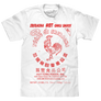 Sriracha Label T-Shirt - White