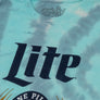 Miller Lite Beer Tie Dye T-Shirt - Coral Reef Tie Dye
