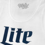 Vintage Miller Lite Logo Tank Top - White