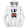 Miller Lite Logo Hooded Sweatshirt - Gray