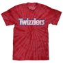 Retro Twizzlers Tie Dye T-Shirt - Red Spider Tie Dye